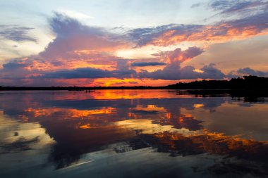 Laguna Grande Cuyabeno Ekvador Millî Parkı