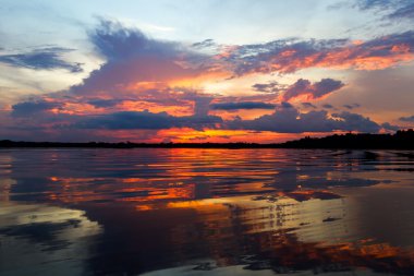 Laguna Grande Cuyabeno Ekvador Millî Parkı