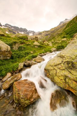 Temiz dağ su Avrupa'da