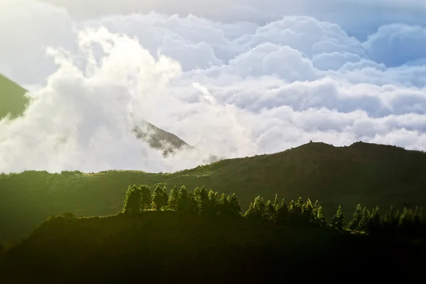 Μεγάλο υψόμετρο τοπίο στον Ισημερινό — Φωτογραφία Αρχείου
