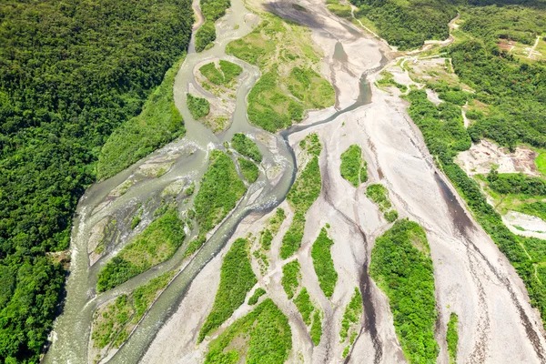 Pastaza-Flusseinzugsgebiet Luftaufnahme — Stockfoto