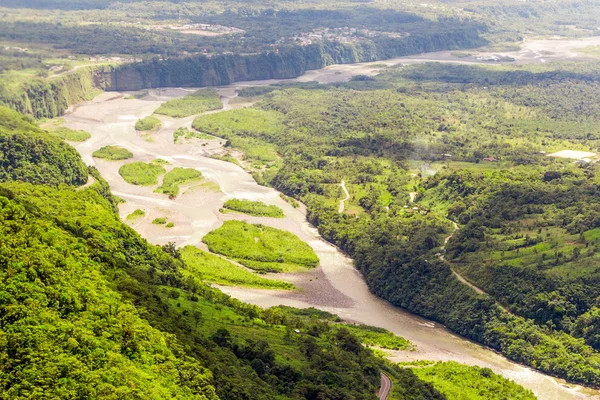 Pastaza River Aerial Shot — Stock Photo, Image