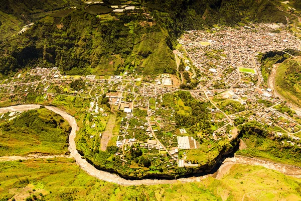 Banos De Agua Santa Ne Side — Stock Photo, Image