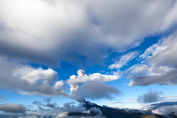 Tungurahua σούπερ ευρεία γωνία — Φωτογραφία Αρχείου