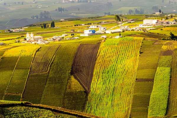 Mezőgazdaság nagy tengerszint feletti magasság — Stock Fotó