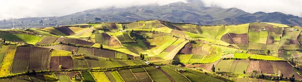 Equador Agricultura Panorama — Fotografia de Stock
