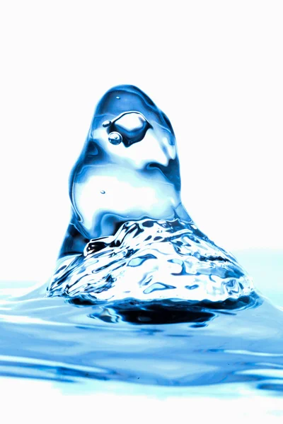 Aquaskulptur Tropfen Kollision — Stockfoto