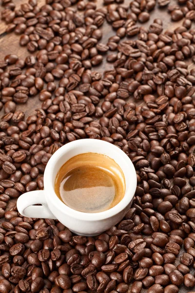 Perfekta espressokaffe — Stockfoto