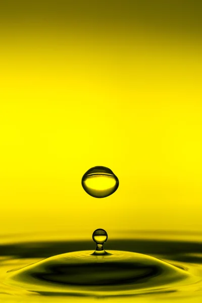 Gota de agua Agle baja — Foto de Stock