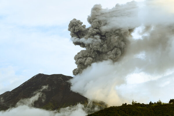 Tungurahua Volcano Explosion