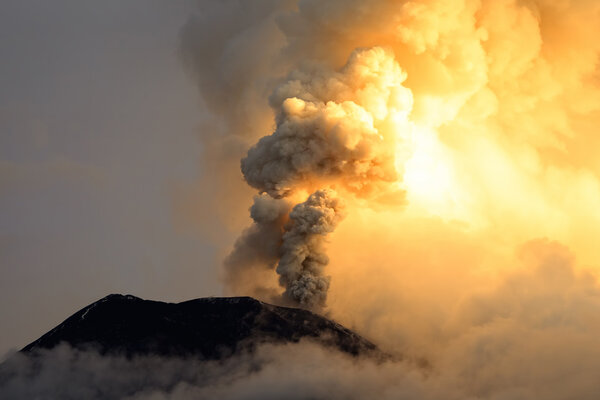 Tungurahua Volcano Eruption