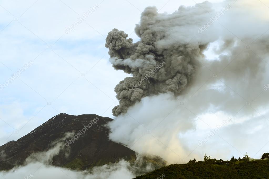 Tungurahua Volcano Explosion