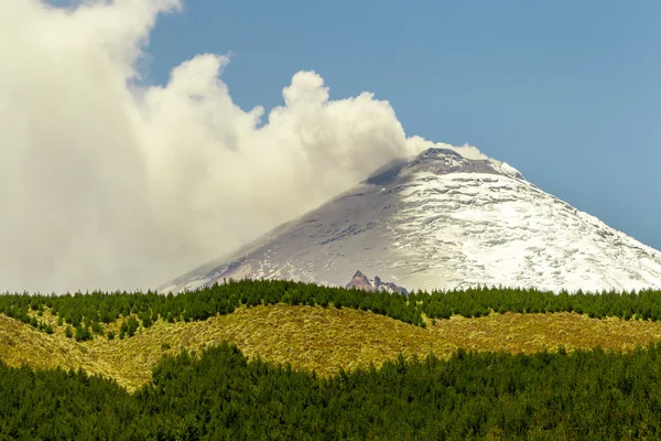 Volcán Cotopaxi 2015 Erupción Ecuador — Foto de Stock