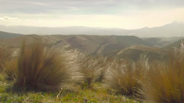 Andes bergen bereik op grote hoogte — Stockvideo