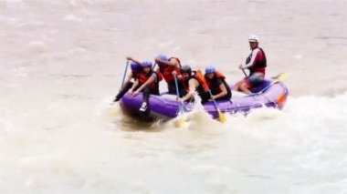 Whitewater nehir Pastaza Nehri'nde Rafting