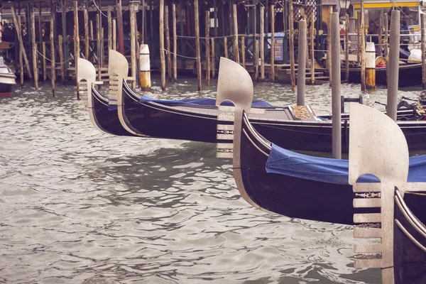 Gondolas i Venedig — Stockfoto