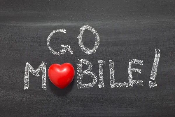 Go mobile chb — Stock Photo, Image