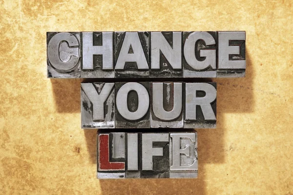 Mudar a sua vida — Fotografia de Stock