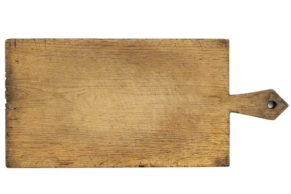 Vintage houten cutboard — Stockfoto