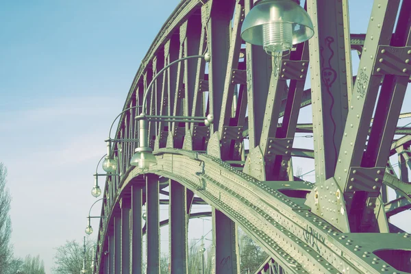 Estructura metálica del puente —  Fotos de Stock