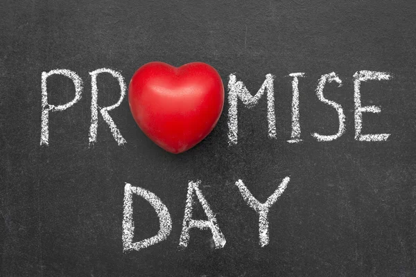 Obietnica dzień chb — Zdjęcie stockowe