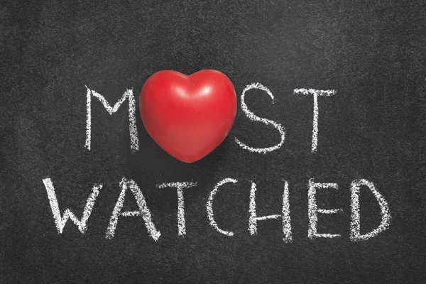 Most watched heart — Stock Photo, Image