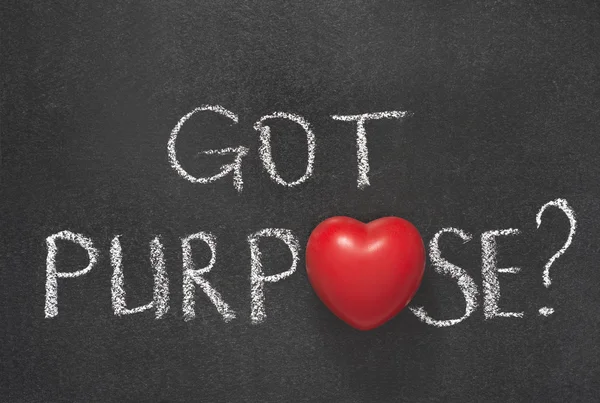 Got purpose heart — Stock Photo, Image