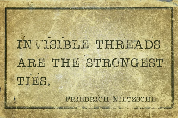 Güçlü bağları Nietzsche — Stok fotoğraf