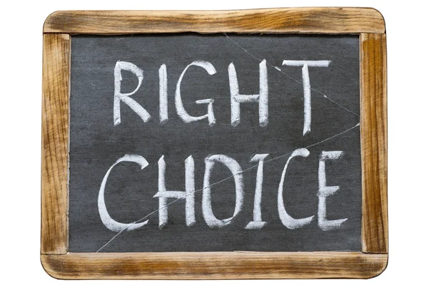Right choice fr — Stock Photo, Image