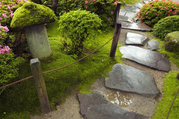 Sentier de jardin zen — Photo
