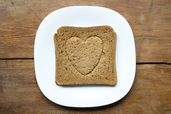 Love toast — Stock Photo, Image