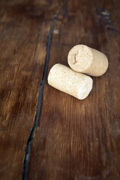 Two corks — Stock Photo, Image