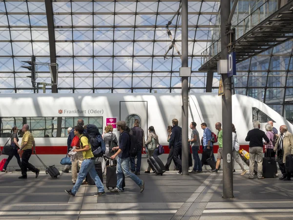 Berlim haubtbahnhof — Fotografia de Stock