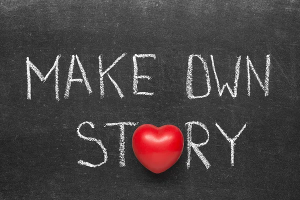 Make own story — Stock Photo, Image