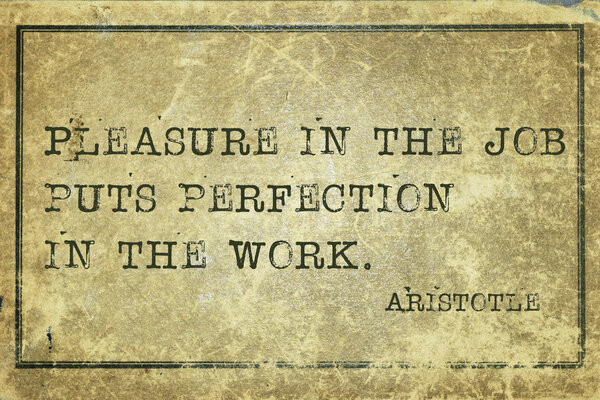 Pleasure in job print