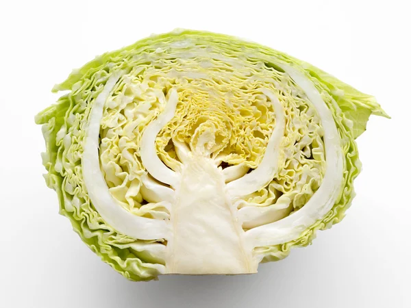 Half cabbage — Stock Photo, Image