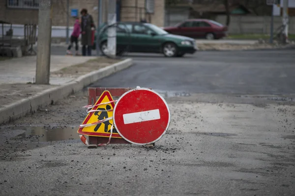 道路建設 — ストック写真