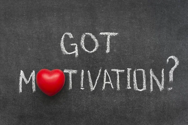 Fick motivation — Stockfoto