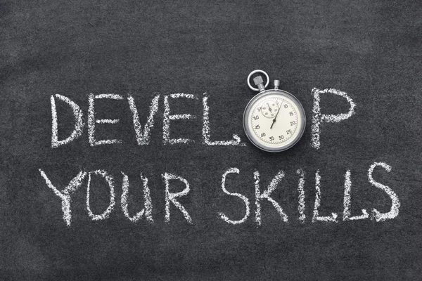 Develop skills — Stock Photo, Image