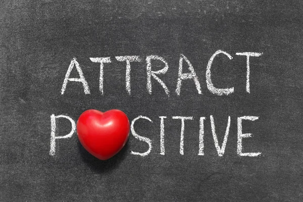 Attract positive — Stock Photo, Image