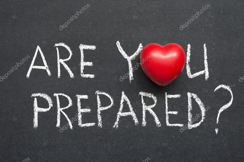 Are you prepared Stock Photo by ©yurizap 82317180