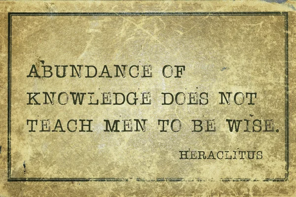 Abundance Heraclitus — Stock Photo, Image