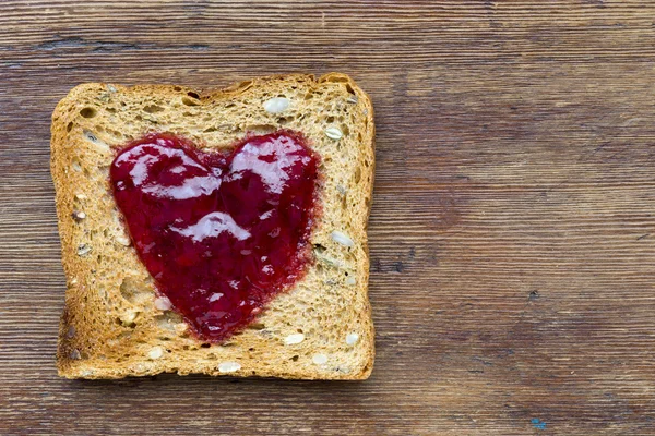 Tostadas sobre madera — Foto de Stock