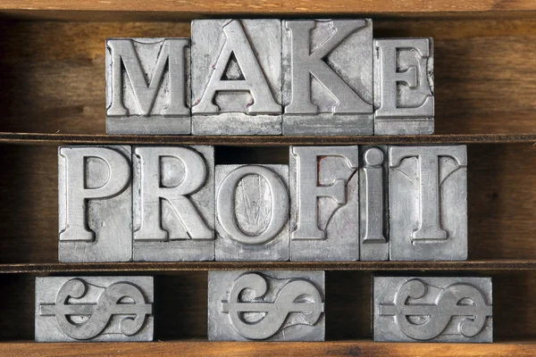 Make profit usd — Stock Photo, Image