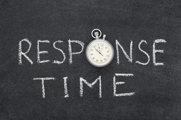 Response time watch — Stock Photo, Image