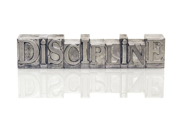 Disciplin ref träffade — Stockfoto