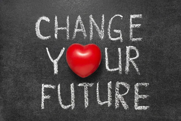 Change your future — Stock Photo, Image