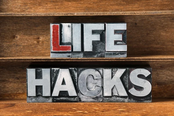Life hacks tray — Stock Photo, Image