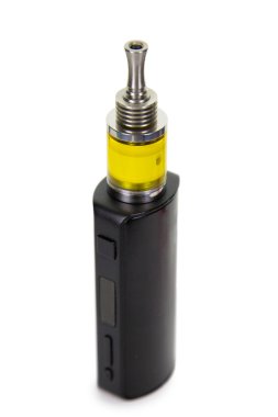 Vaping parçalar. İzole.