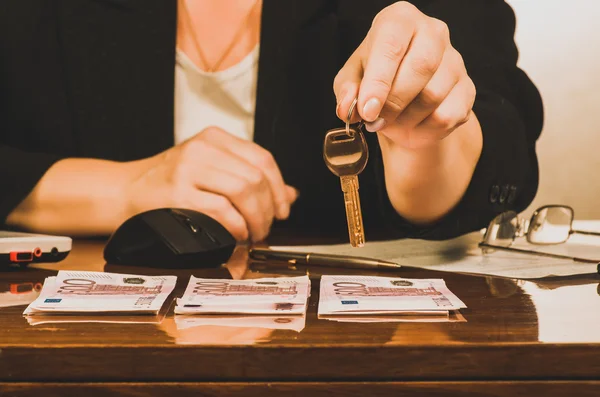 Volwassen zakenvrouw — Stockfoto